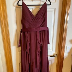 Vera Wang White bridesmaids dress